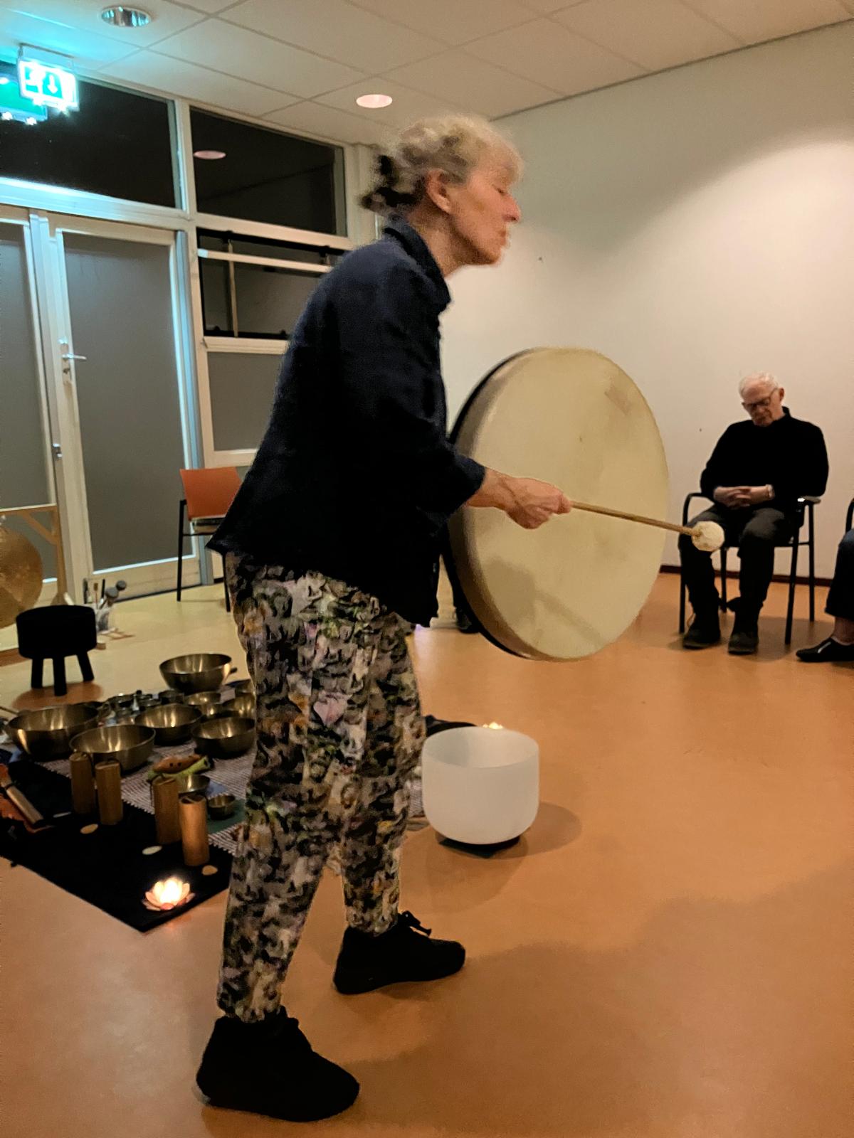 Klankschalen sessie 