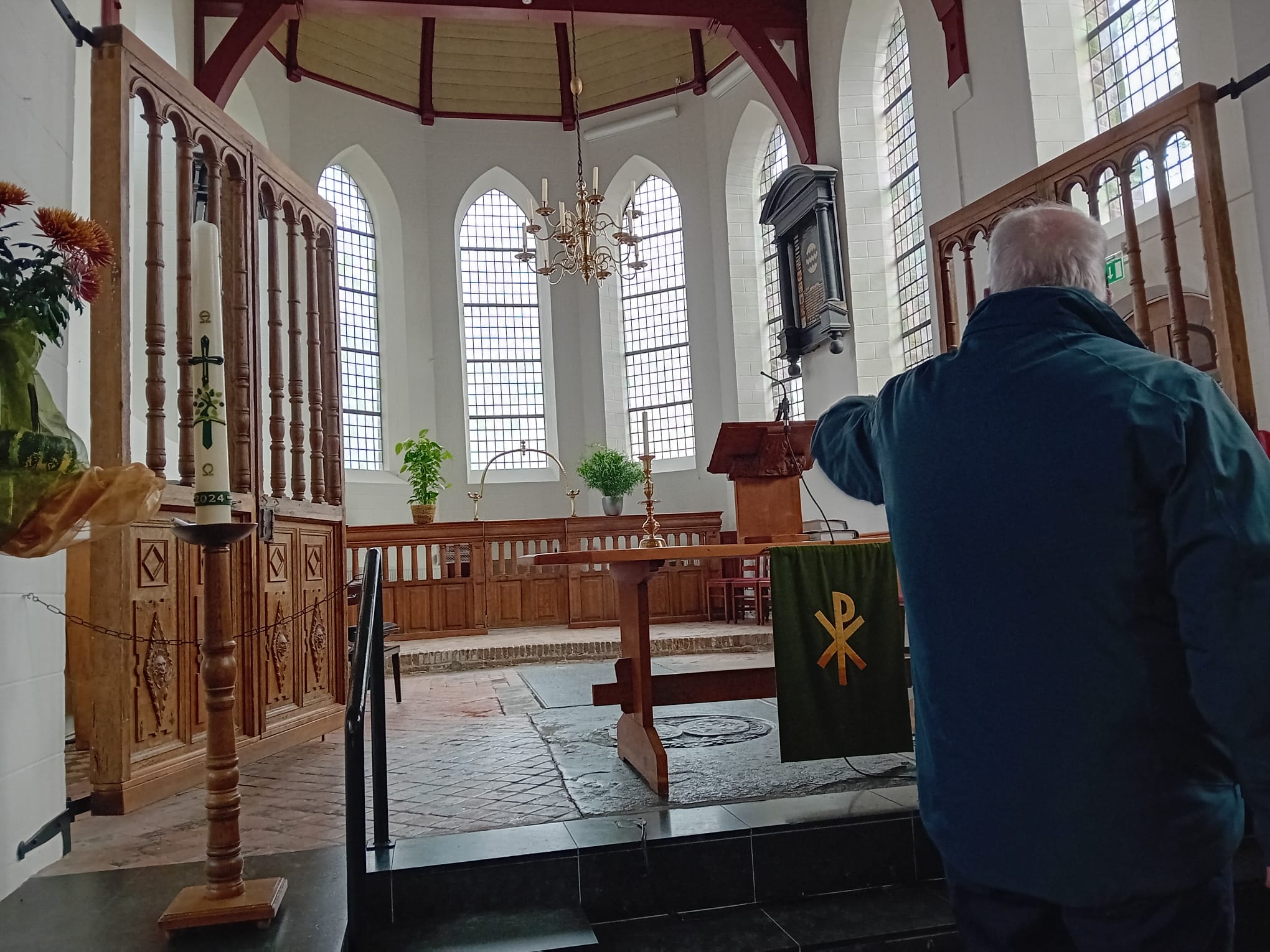 Rondleiding en openstelling kerk